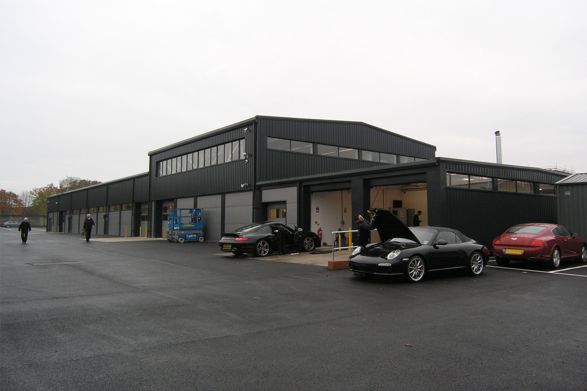 Porsche Aftersales Facility, Colchester - Horizon Construction