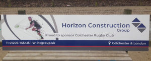 Sponsor of Colchester Rugby Club