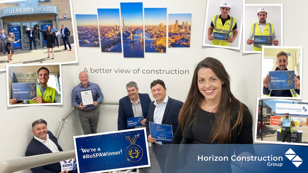 Horizon Construction - RoSPA Award Winner
