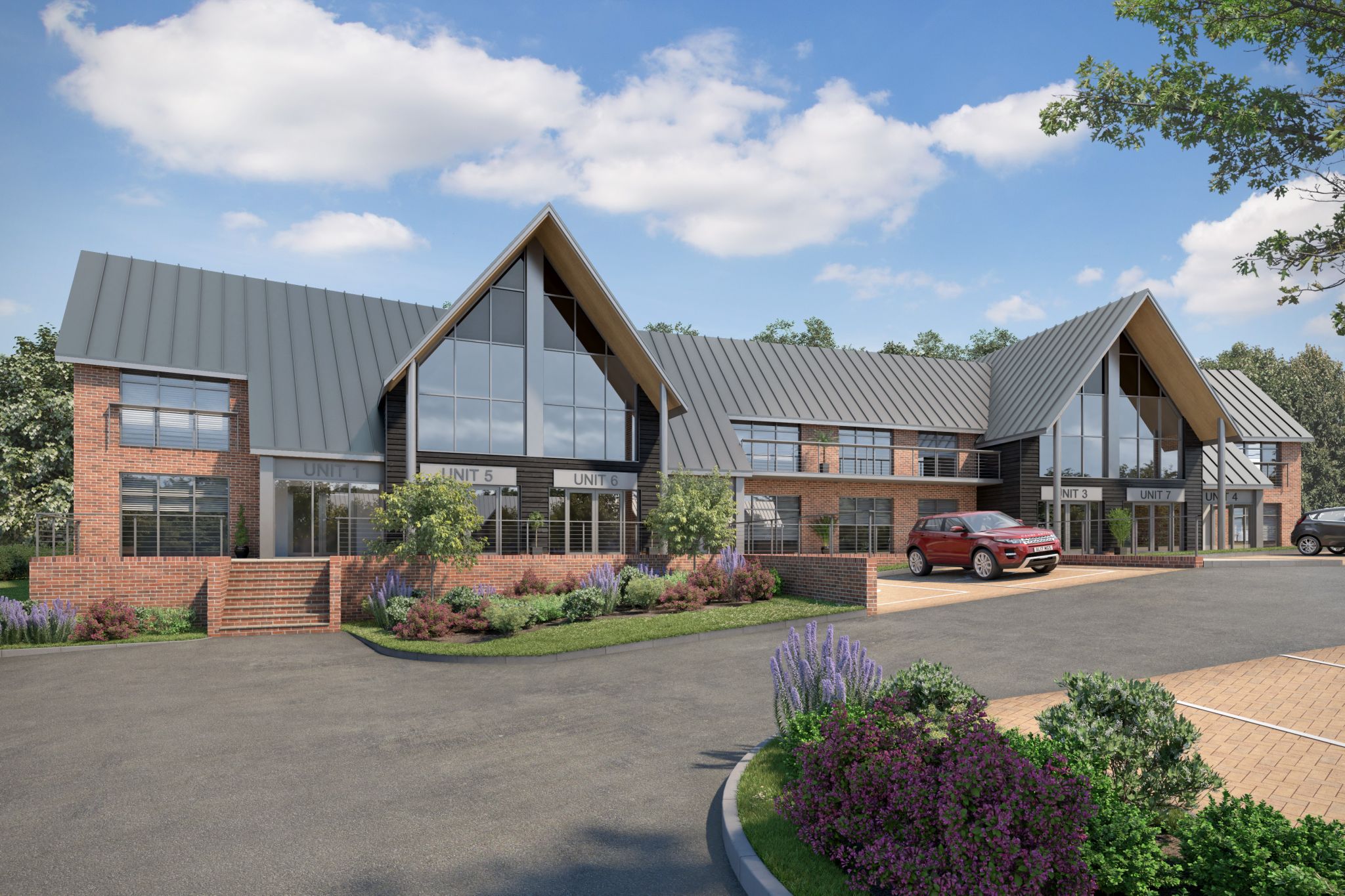 New Office Complex in Ardleigh, Essex - CGI 3