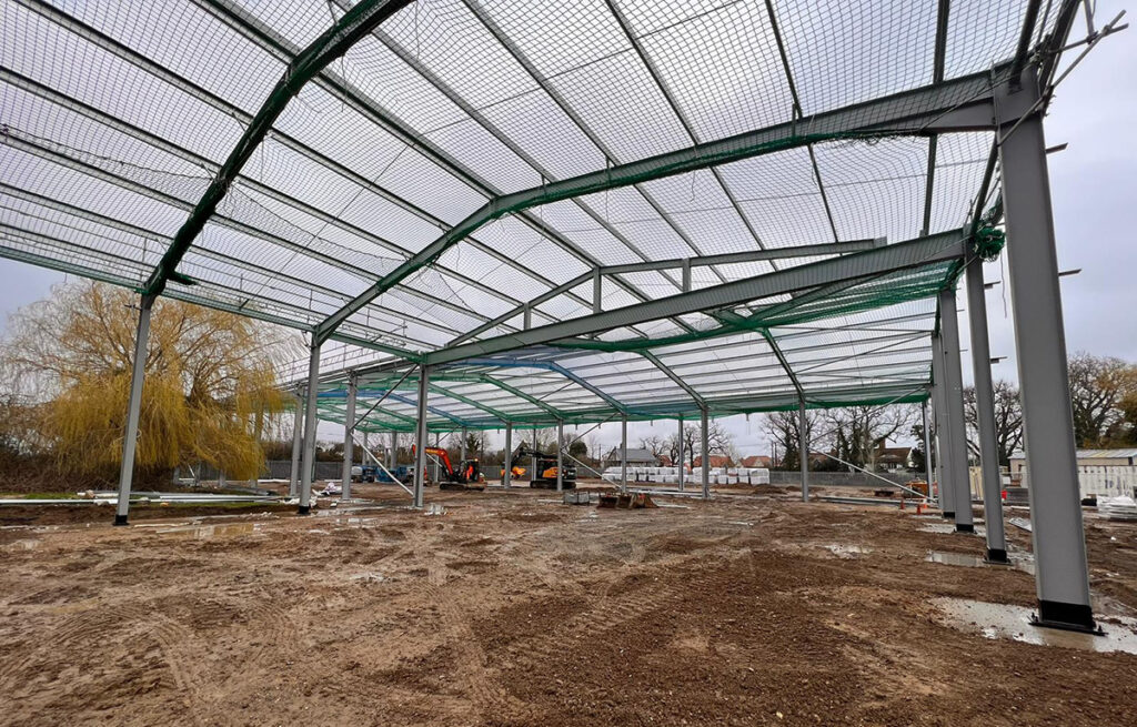 BGG industrial unit in Tendring - Spring 2023 - commercial construction