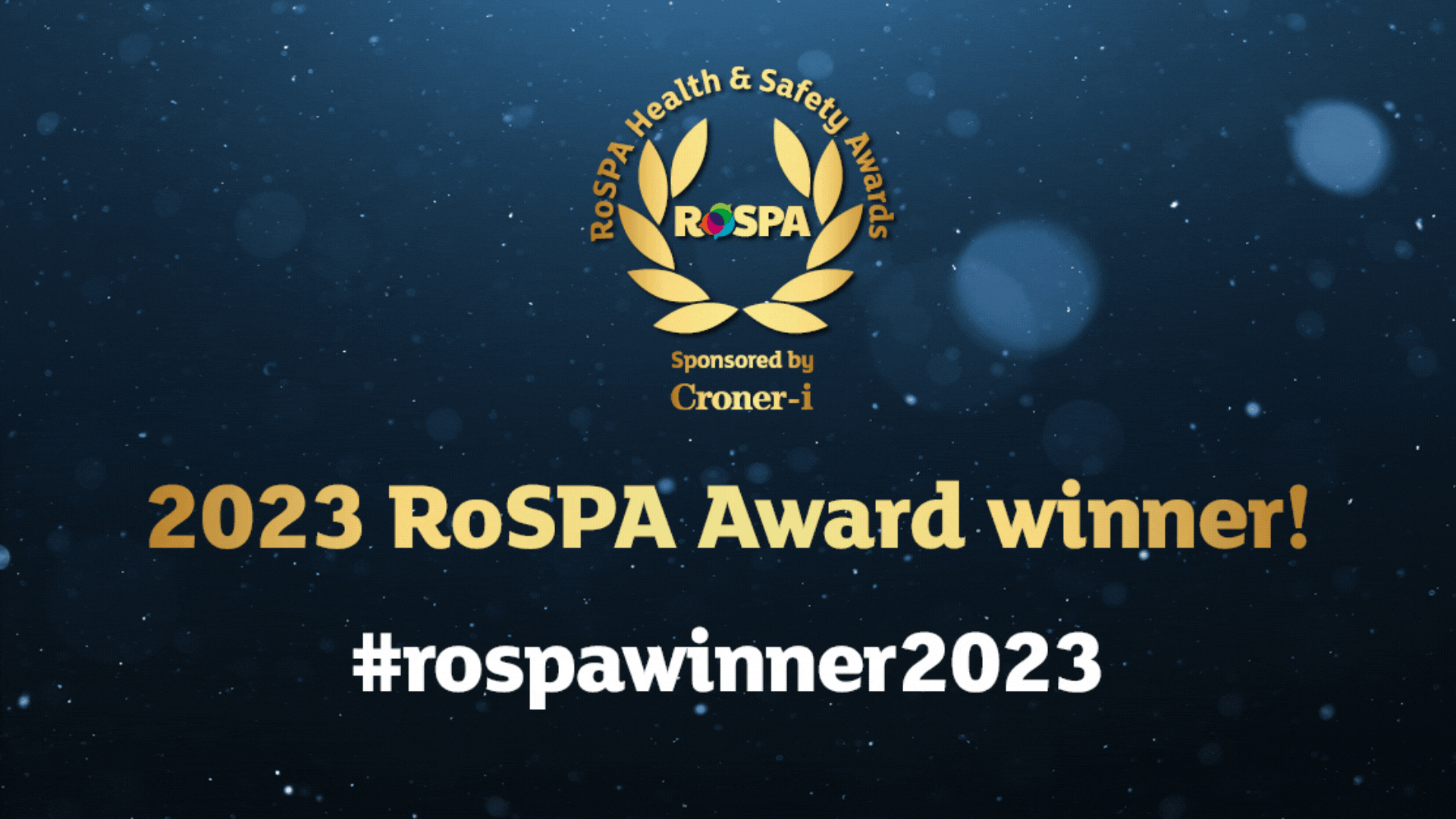 RoSPA Award winner 2023